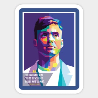 Tommy shelby Sticker